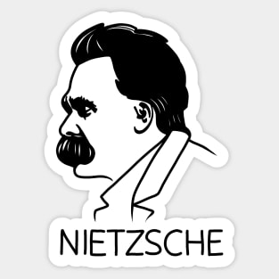 Friedrich Nietzsche Sticker